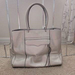 Rebecca Minkoff silver handbag